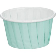 Dolphin Muffin Kağıt Karton Pastel Yeşil Cupcake Kek Kalıbı Kapsülü Kabı - 50 Adetlik 1 Paket