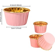 Dolphin Muffin Kağıt Karton Pastel Yeşil Cupcake Kek Kalıbı Kapsülü Kabı - 50 Adetlik 1 Paket