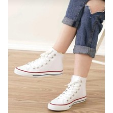 By İmis Shoes Unısex Uzun Keten Sneaker