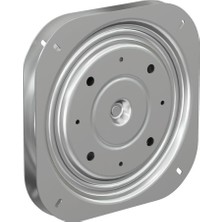 Dizaynaks Metal Döner Koltuk Tabure Tv Altlığı 260*260*27 Mm 0067