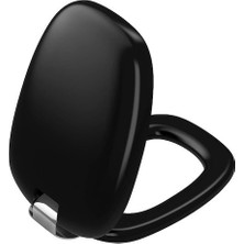 Vitra Plural Klozet Kapağı Mat Siyah 126-083-009