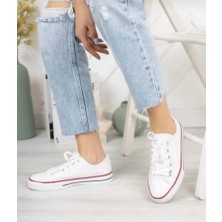 By İmis Shoes Unısex Kısa Keten Sneaker