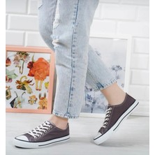 By İmis Shoes Unısex Kısa Keten Sneaker