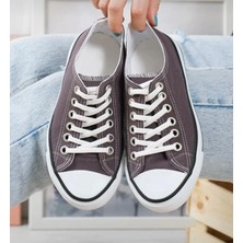 By İmis Shoes Unısex Kısa Keten Sneaker