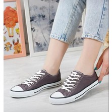 By İmis Shoes Unısex Kısa Keten Sneaker
