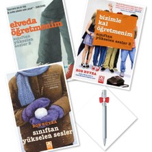 Sınıftan Yükselen Sesler - Elveda Öğretmenim - Bizimle Kal Öğretmenim 3 Kitap - Rob Buyea