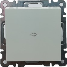 Makel Karea Deviatör Beyaz Modül+Kapak