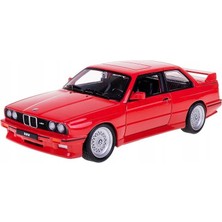 Bburago 1988 Bmw 3 Series M3 1/24 Kırmızı Model Araba