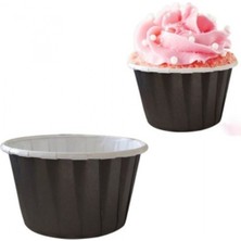 Depposite Siyah Muffın Kapsül 50'li 6x4 cm