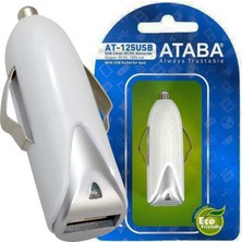 Weko Ataba AT-125USB 12V Giriş 5V 1000 Mah Çıkış Şarj Adaptörü
