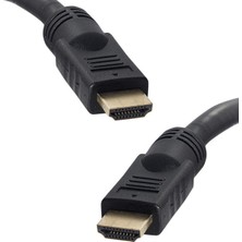 Powermaster HDMI Kablo 30 Metre Plastik Düz Gold