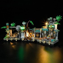 LEGO Geament LED Light Kit Compatible With LEGO Temple Of The Golden Idol - For Indiana Jones 77015 Model Set (LEGO Set Not Included)