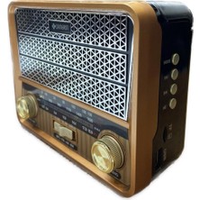 Nikadu Radyo Nostalji Şarjlı Pilli Bt/usb/sd/aux/fm Cameron CM-1967BT