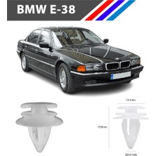 Nvr Bmw 3-5-7 Serisi Bmw E38 Kapı Döşeme Klipsi 50 Adetli Paket 51411973500