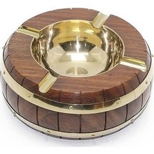 Hediye Sandalı Pirinç  Fıçı Küllük