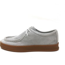 Lucıano Bellini Gri Süet Deri Erkek Ayakkabı