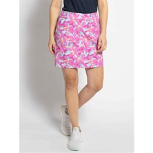 Alberto Lissy Jersey Summer Print Skort - Kadın Renkli Baskılı Şortlu Etek