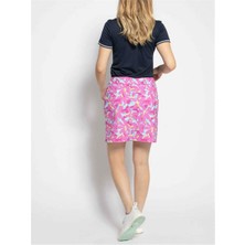 Alberto Lissy Jersey Summer Print Skort - Kadın Renkli Baskılı Şortlu Etek