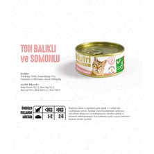 Nutri Feline 85GR Ton Somon 24ADET Yaş Kedi Maması