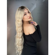 Peruk Market Ekstra Uzun Ombreli Gerçek Tül Peruk 14