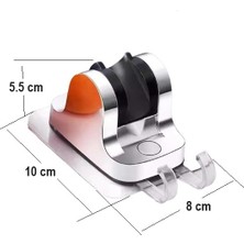 DOLCE MONTA KROM Yapışkanlı Duş Başlığı Askısı, 2 Adet Lif askısı kancalı, Vidasız Montaj