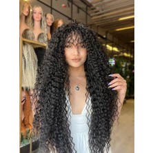 Peruk Market Afro Peruk Siyah Perçemli