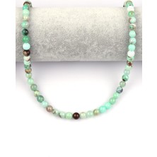 Alibaba Doğaltaş Krizopras Doğal Taş Dizi 6 mm Küre Kesim