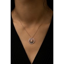 Sinsirella Kadın Hayat Ağacı Nano Zirkon Taşlı 925 Ayar Gümüş Kolye