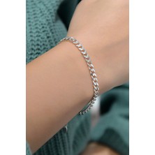 Sinsirella 925 Ayar Gümüş Zincir Bileklik