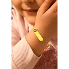 Sinsirella 925 Ayar Gümüş Kaplama Nazar Boncuklu Çocuk Bileklik