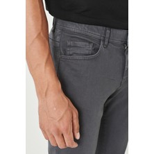 ALTINYILDIZ CLASSICS Erkek Antrasit 360 Derece Her Yöne Esneyen Rahat Slim Fit Dar Kesim Pantolon