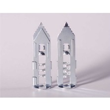 Made Turbolet Alçıpan Korniş Dübeli Jilet Alçıpan Dübeli 40 mm