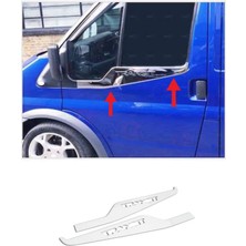 ZNZ Oto Aksesuar Ford Transit 2006-2014 Cam Alt Çıtası 2prç. Paslanmaz Çelik Geniş