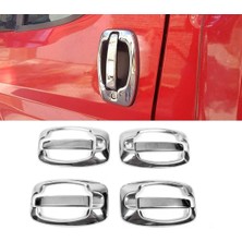 ZNZ Oto Aksesuar Fiat Ducato 2006 Sonrası Krom Kapı Kolu Set 4 Kapı P.çelik