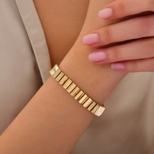 Nisera Jewellery Modern Altın Bileklik