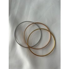 Organik Kutum Ajda Bilezik 3 Renk ( 65mm )