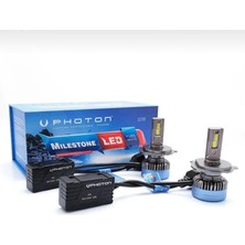 Photon Milestone H4 Katana 12-24V Uyumlu 14000 Lümen Işık Gücü Beyaz LED Xenon