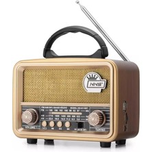 U-Tech Teknoloji Radyo Nostaljı Sarjlı Bt/usb/sd Nns NS-8110BT