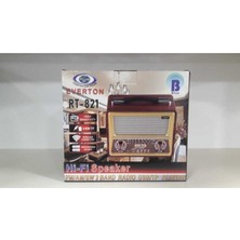 Everton RT-821 Usb/tf/fm/bluetooth Destekli Nostaljik Radyo