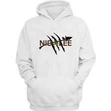 The Wert Unisex League Of Legends Logo Baskılı Beyaz Normal Kalıp Şardonlu Kalın Sweatshirt