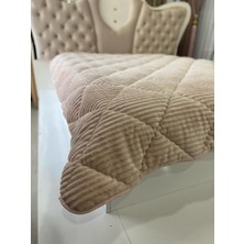 Kumru Çeyiz  Pamuk Polyester Peluş Çift Taraflı Yorgan Tek Kişilik 155X215