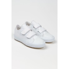 Mocno Unisex Çocuk Işıklı Keten Spor Ayakkabı Sneaker