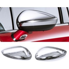 ZNZ Oto Aksesuar Citroen Ds4 2011-2015 Arası Krom Ayna Kapağı 2 Prç P.çelik