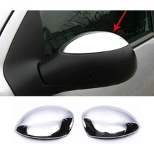 ZNZ Oto Aksesuar  Citroen C3 2002-2009 Arası Krom Ayna Kapağı 2 Prç P.çelik