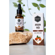 Kent Bahçesi Argan Yağı Soğuk Sıkım 30 ml %100 Saf Doğal Katkısız