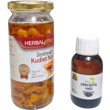 Herbal Palace Zetyin Yağlı Kudret Narı + Burak Çörekotu Yağı Avantajlı Set