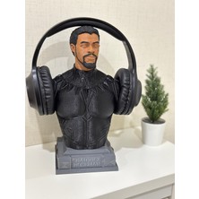 KemX3D Black Panther Büst - Kulaklık Tutucu 25 cm