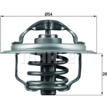 Mahle Termostat (87C) Golf V-Vi-Plus-Jetta Iii-Passat-Tiguan-A3-A6-Leon 2.0tdi(Bma Bkp Bkp-Bkd-Cbab-Cbda) 102008