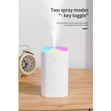 Heny H2O Humidifier 400 ml Ulrasonik Hava Nemlendirici Buhar Makinesi ve Aroma Difüzörü H2O 4507