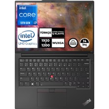 Lenovo Thinkpad E14 Gen 5 I7-13700H 16GB 1tb SSD 14" Wuxga Freedos Taşınabilir Bilgisayar 21JLS20KTX003